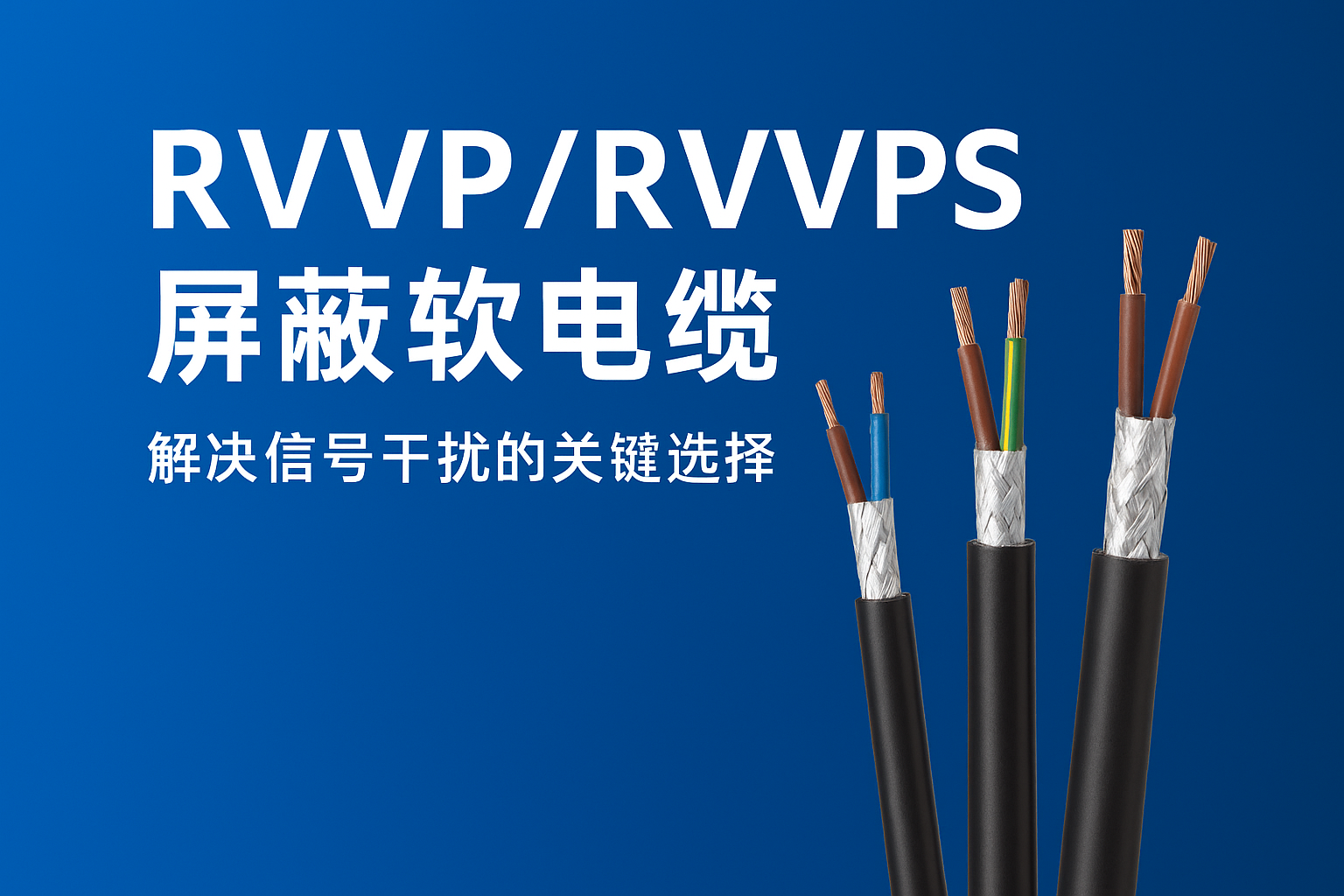 RVVP/RVVPS屏蔽軟電纜：解決信號干擾的關(guān)鍵選擇