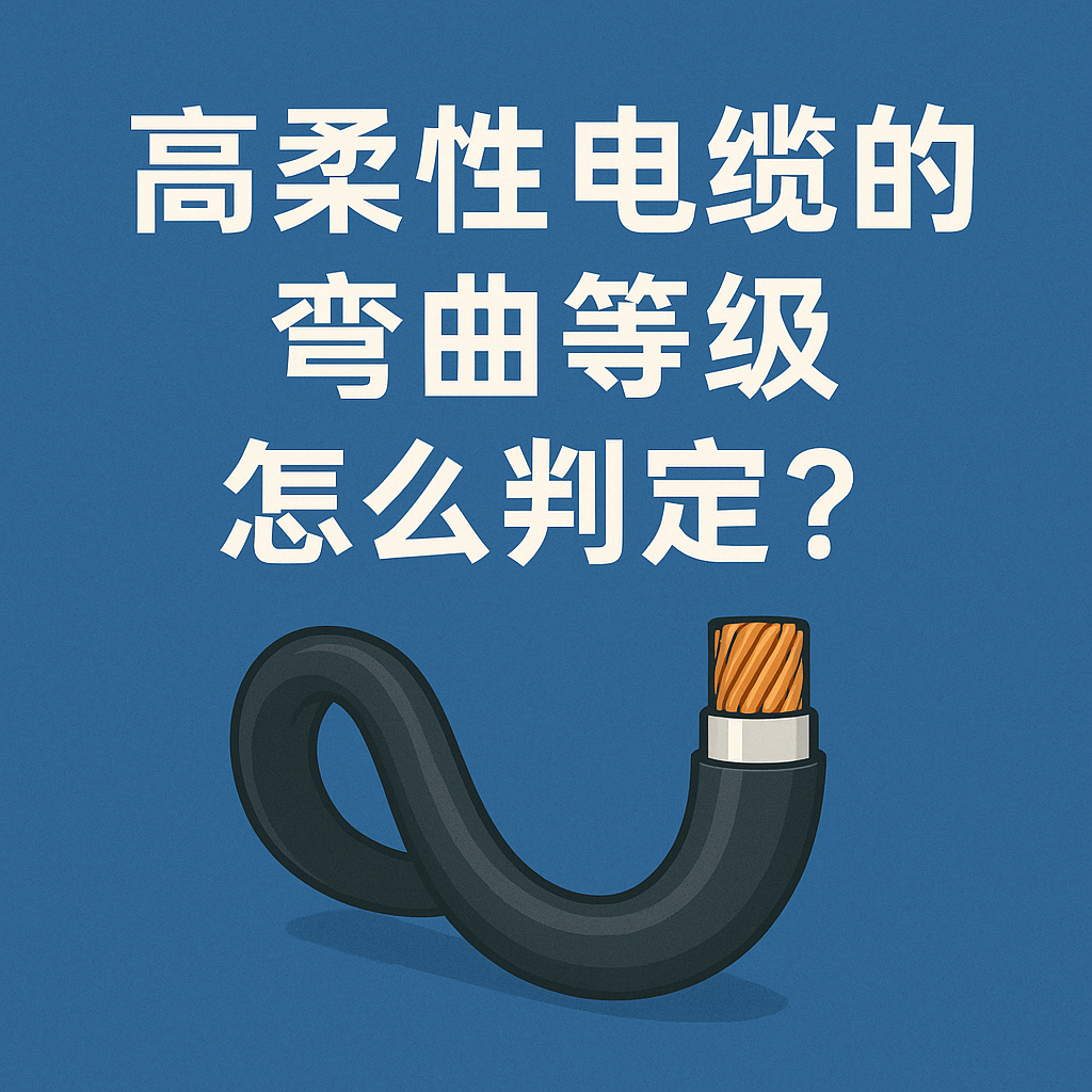 高柔性電纜的彎曲等級怎么判定？